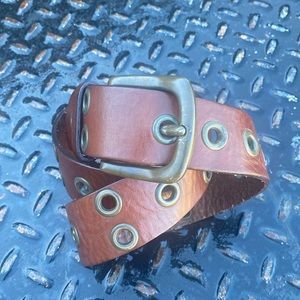 Fossil leather belt 34 inches